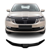 Deflecteurs d'air capot de voiture pour Skoda Octavia 2017-2019 Acrylique Noir