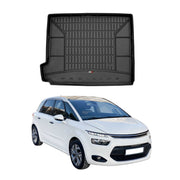 Tapis de Coffre pour Citroen C4 Grand Picasso 2013-2019 TPE Noir
