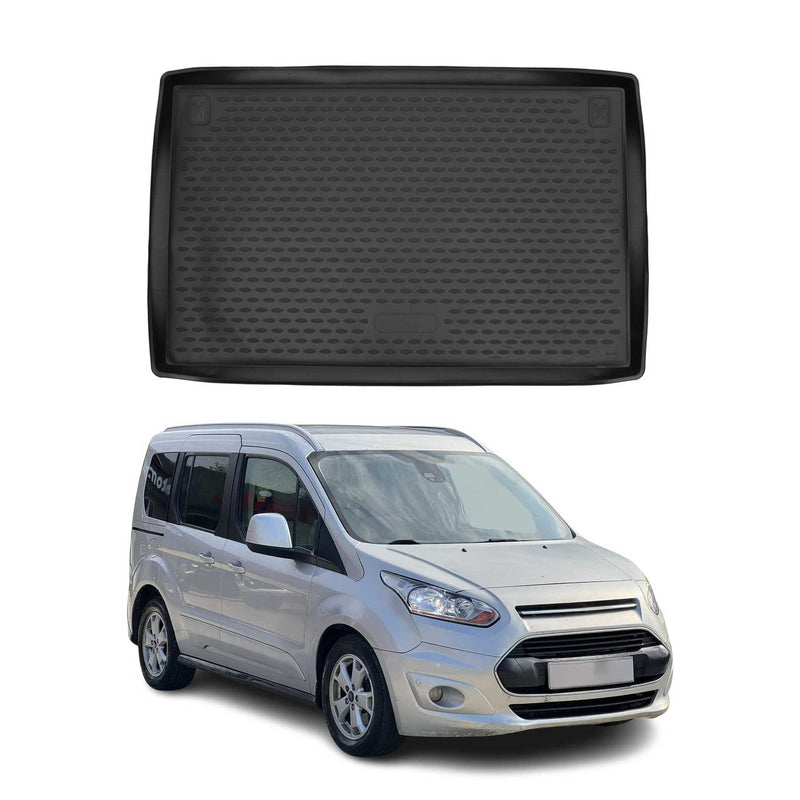 Tapis de Coffre pour Ford Tourneo 2013-2022 TPE Noir