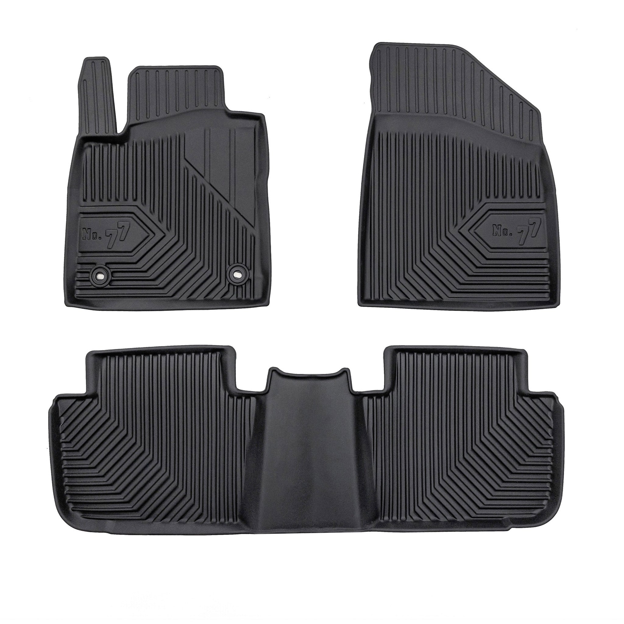 Tapis de Sol de Voiture pour MG 4 2022-2026 TPE Antidérapant Imperméable 3Pcs