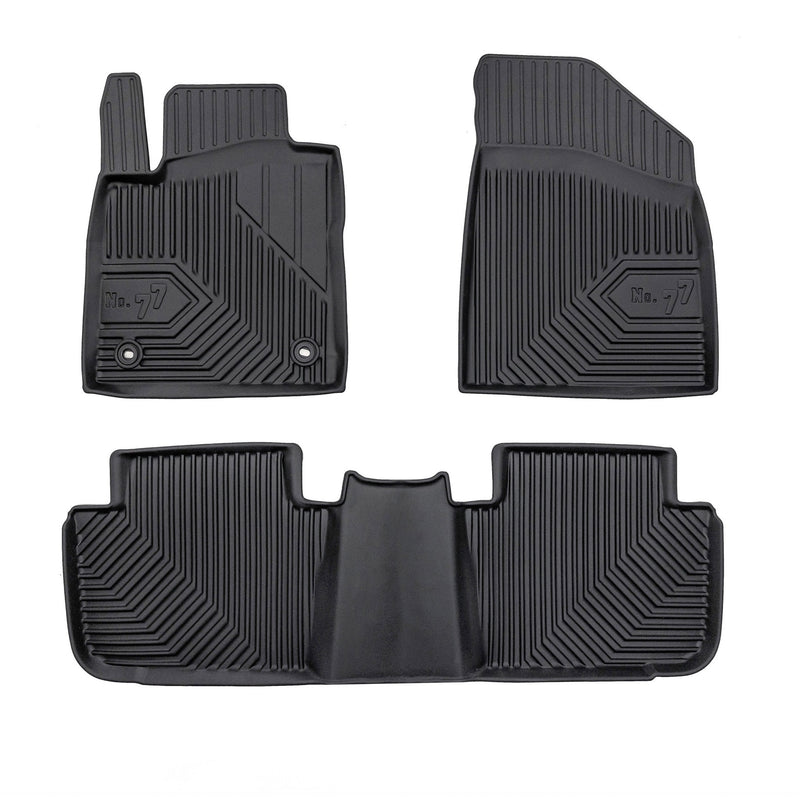 Tapis de Sol de Voiture pour MG 4 2022-2025 TPE Antidérapant Imperméable 3Pcs