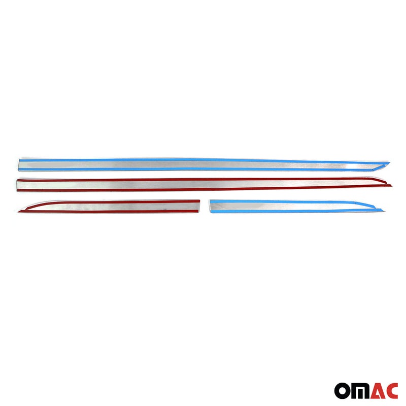 Garniture Baguette de porte latérale pour Toyota Corolla Berline 2019-2025 inox