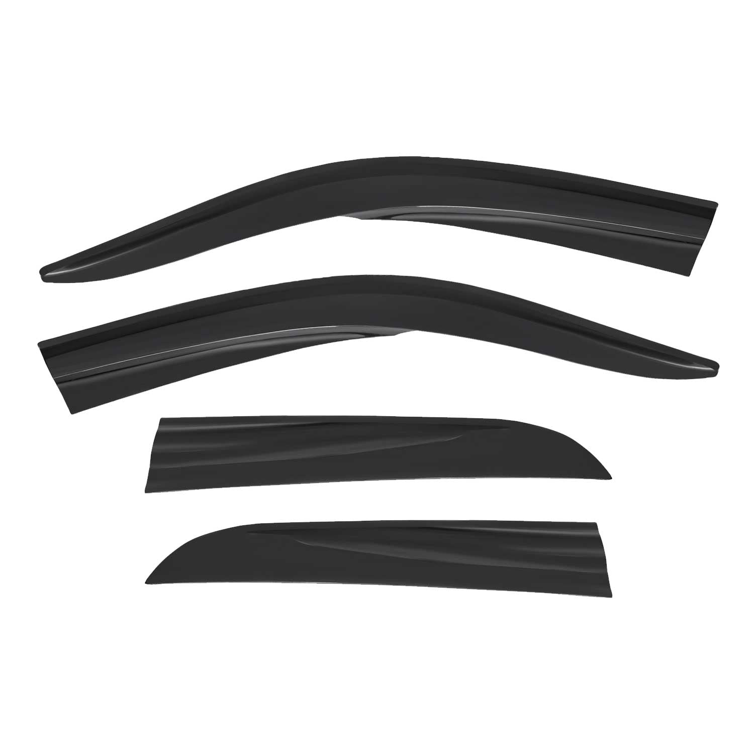 Déflecteurs De Vent Pluie D'air pour Citroen Xsara HB 2000-2006 Acrylique 4 Pcs