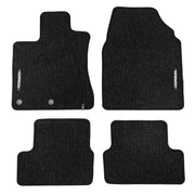 Tapis de Sol de Voiture pour Nissan Qashqai I 2006-2013 Velours Noir 4Pcs