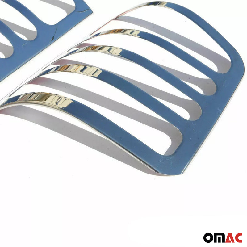 Cadre de Feu Stop Arrière pour VW T5 Transporter 2003-2010 acier inox 2x