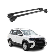 Barres de toit Transversales pour SWM G03F / SWM Tiger 2024-2026 TÜV Alu Noir
