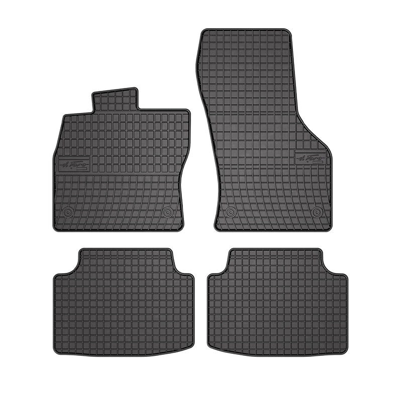 Tapis de Sol pour VW Passat B8 2014-2022 Caoutchouc Noir