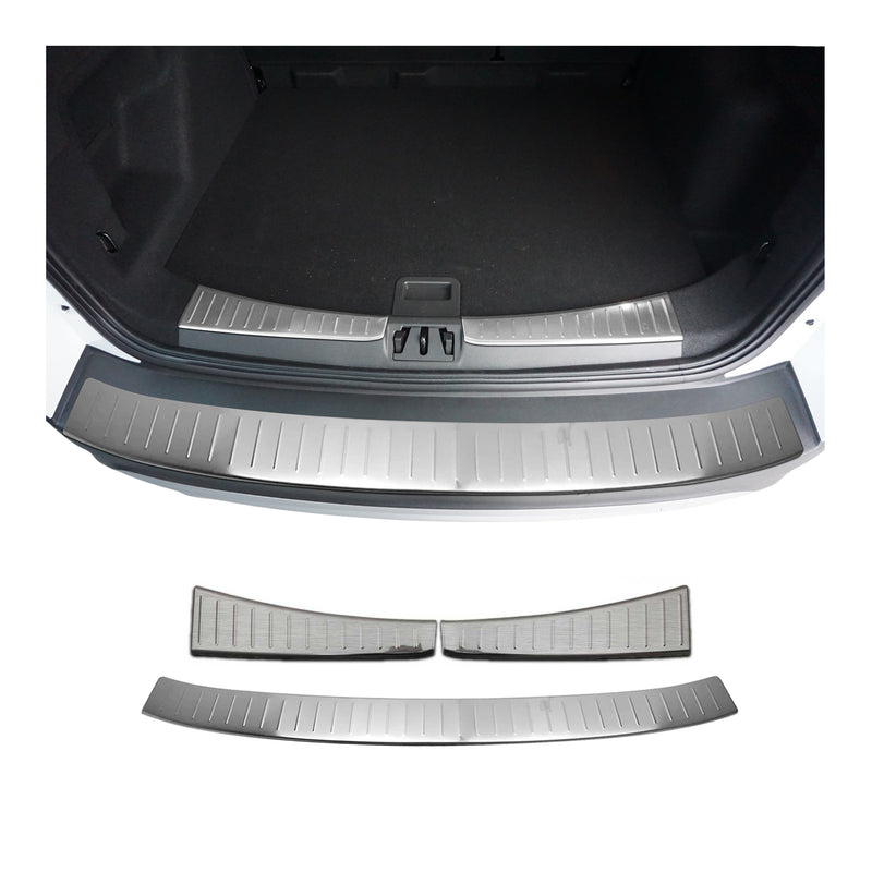 Kit Protection de Pare-Chocs arrière pour Ford Kuga 2017-2020 FL Brossé inox