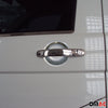 Couverture de poignée de porte pour VW Caddy 2003-2020 en Acier chromé