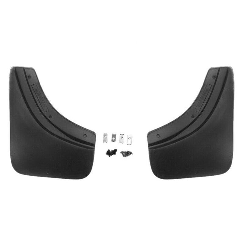 Bavettes Garde Boue pour Suzuki SX4 2006-2017 Arrière Plastique Noir 2 Pcs