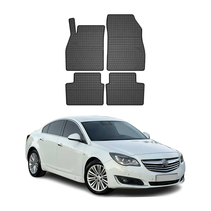Tapis de Sol Pour Opel Insginia A 2008-2018 en caoutchouch Noir
