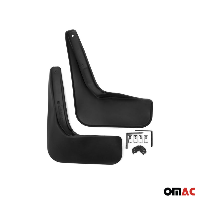 Bavettes Garde Boue pour Mazda 6 2010-2012 Avant et Arrière Plastique Noir 4 Pcs