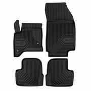 Tapis de Sol de Voiture No.77 pour Fiat 600 2023-2026 TPE Antidérapant Noir 4Pcs