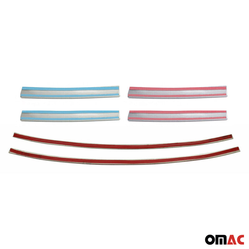 Moulure de Grille de Calandre pour VW Jetta 2011-2014 Chromé 6Pcs