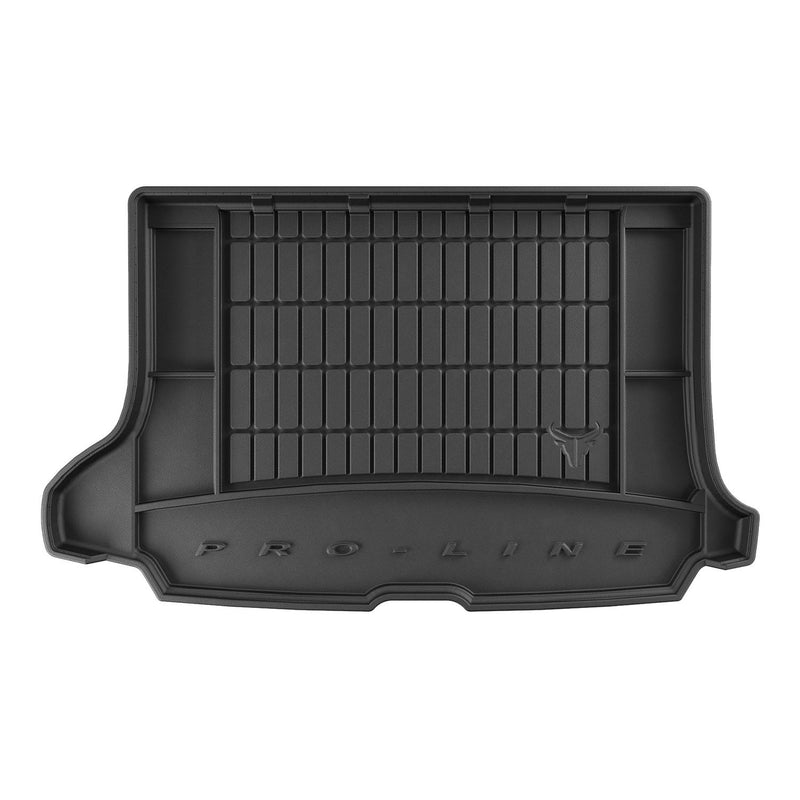 OMAC Tapis de coffre caoutchouc pour Audi Q2 2017-2024 Noir Premium