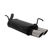 Échappement arrière sport Novus pour Opel Corsa C 2x76mm SR-Design avec ABE