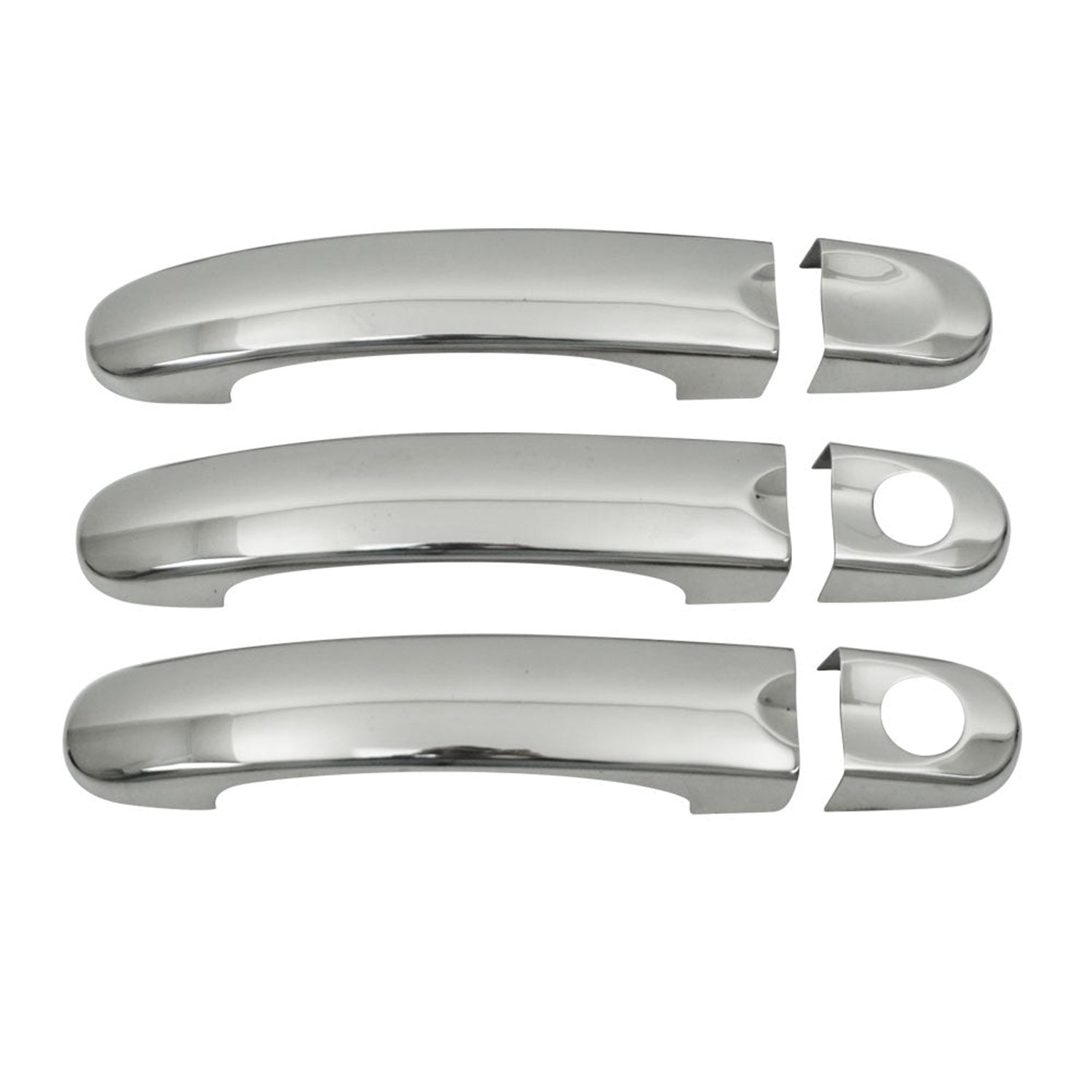 Couverture de poignée de porte pour VW Amarok 2010-2021 en Acier Inoxydable 8Pcs