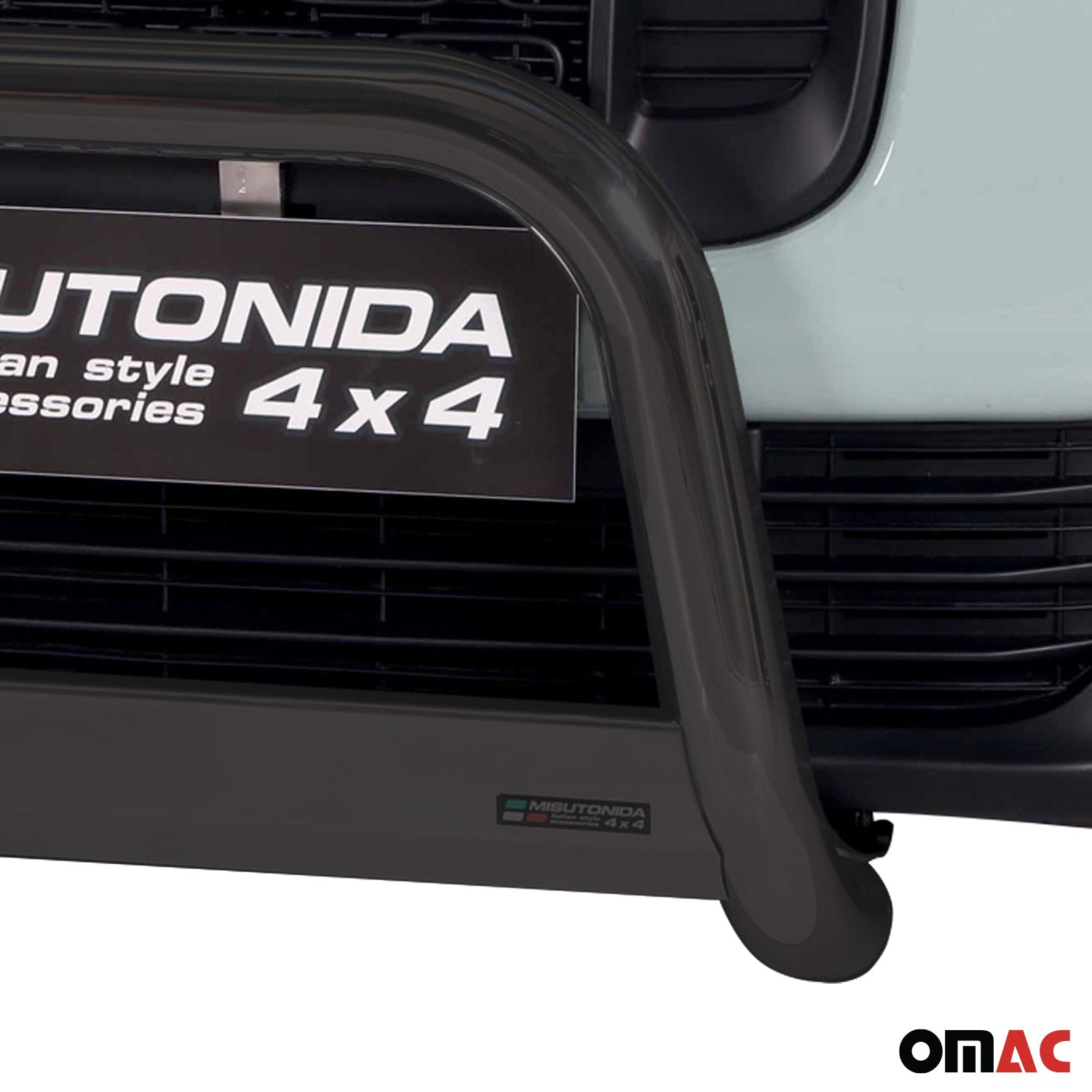 Pare-buffle Avant pour Citroen Berlingo 2018-2026 63 mm en Acier Noir