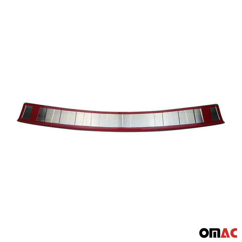 Pour Opel Mokka X 2016-2020 Protection Seuil Coffre Pare-chocs Arrière Acier Inox Chromé brossé