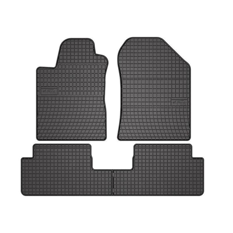 Tapis de Sol pour Toyota Corolla 2004-2009 Caoutchouc Noir