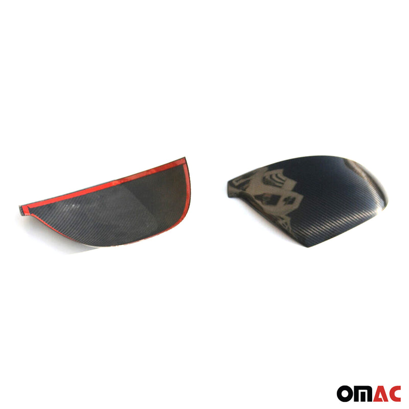 Coques de Rétroviseurs pour VW T5 Caravelle 2010-2015 en Carbone Noir