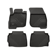 Tapis de Sol de Voiture pour Ford Mondeo V 2014-2022 TPE Antidérapant Noir 4Pcs