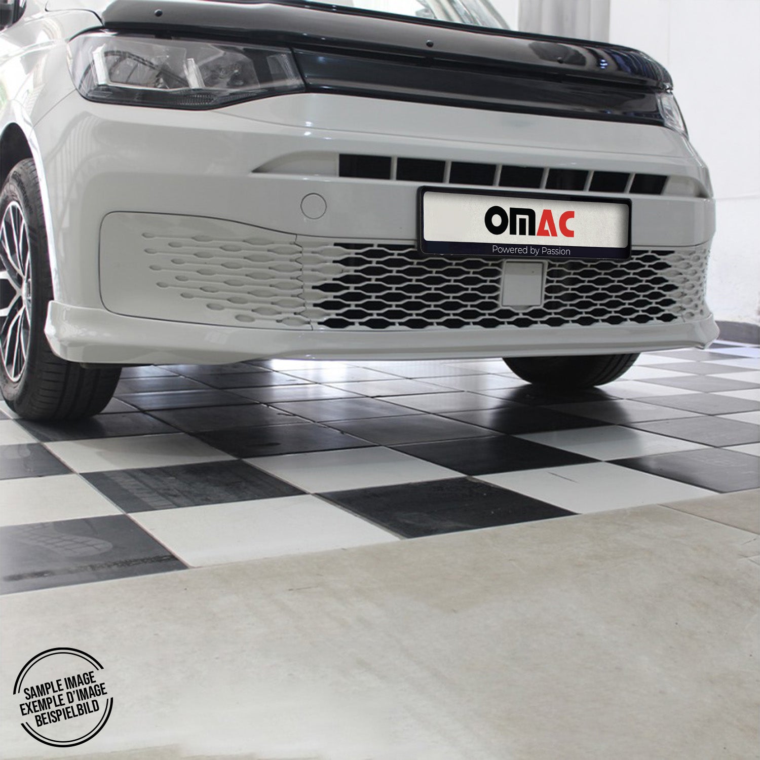 Pare-Chocs Avant Spoiler Splitter pour VW Caddy 5 2021-2026 L1/L2 renforcé