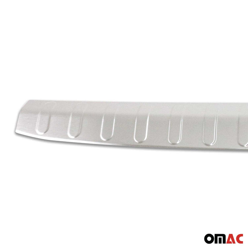 Protection de seuil de coffre pour Škoda Yeti 2010-2013 en acier argent 1 pièce