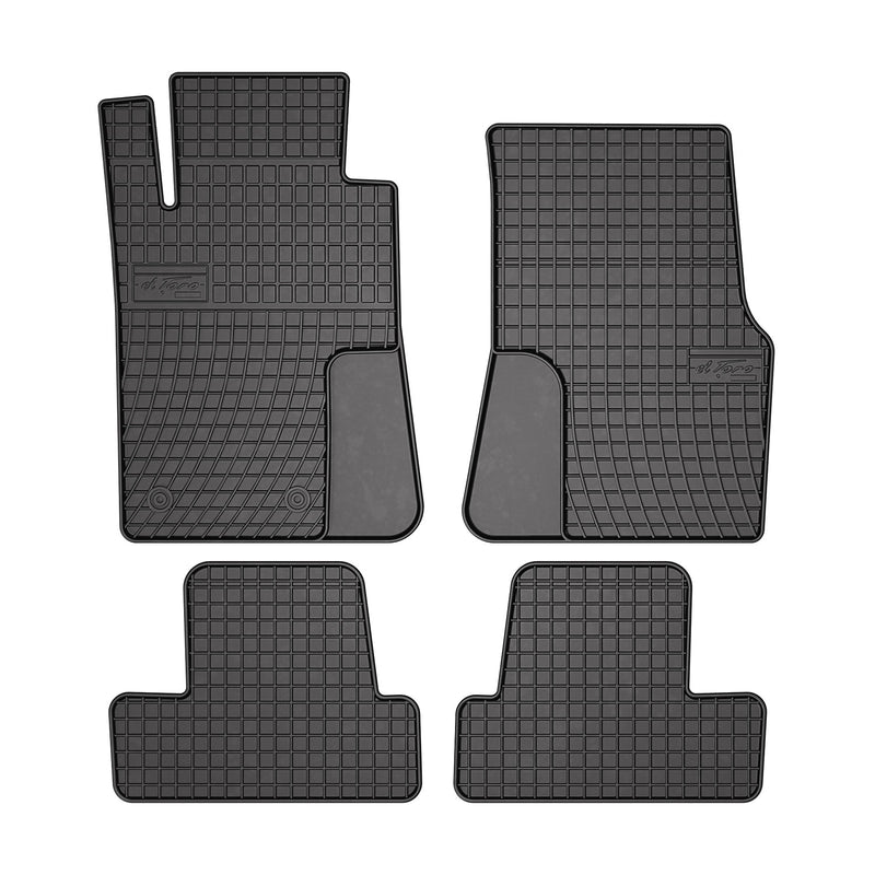 Tapis de Sol pour Ford Mustang 2004-2014 Caoutchouc Noir