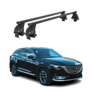 Barres Transversales Menabo pour Mazda CX-9 II 2016-2024 Noir