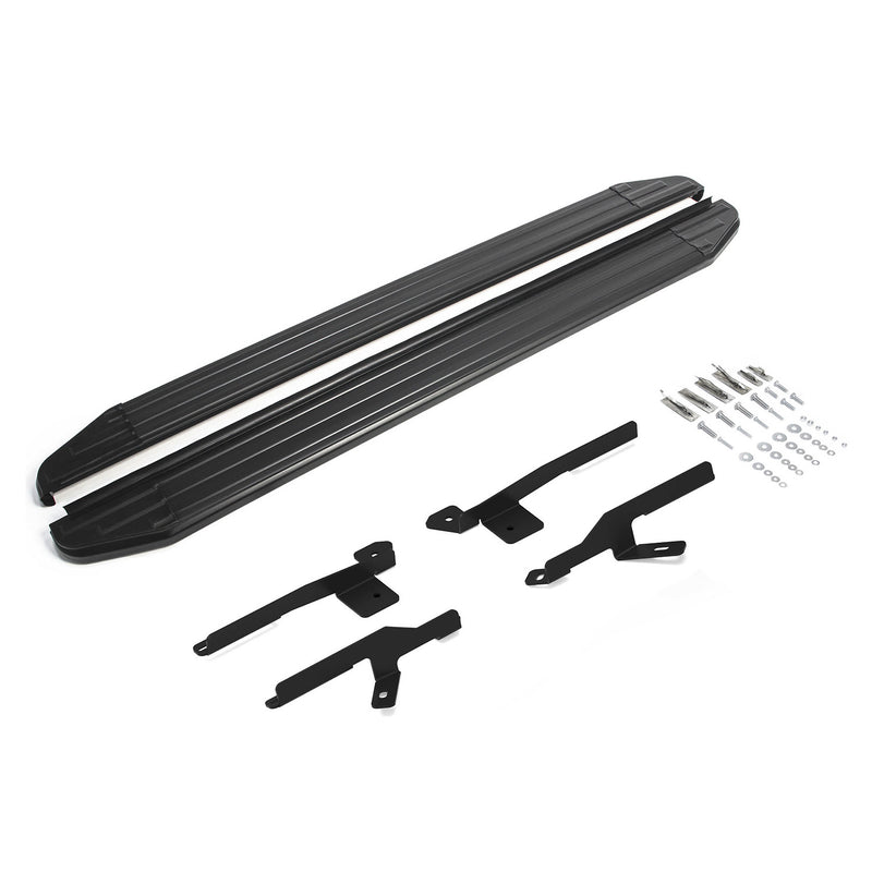 Marchepieds Latéraux pour VW Tiguan 2007-2016 Alu Noir ABE