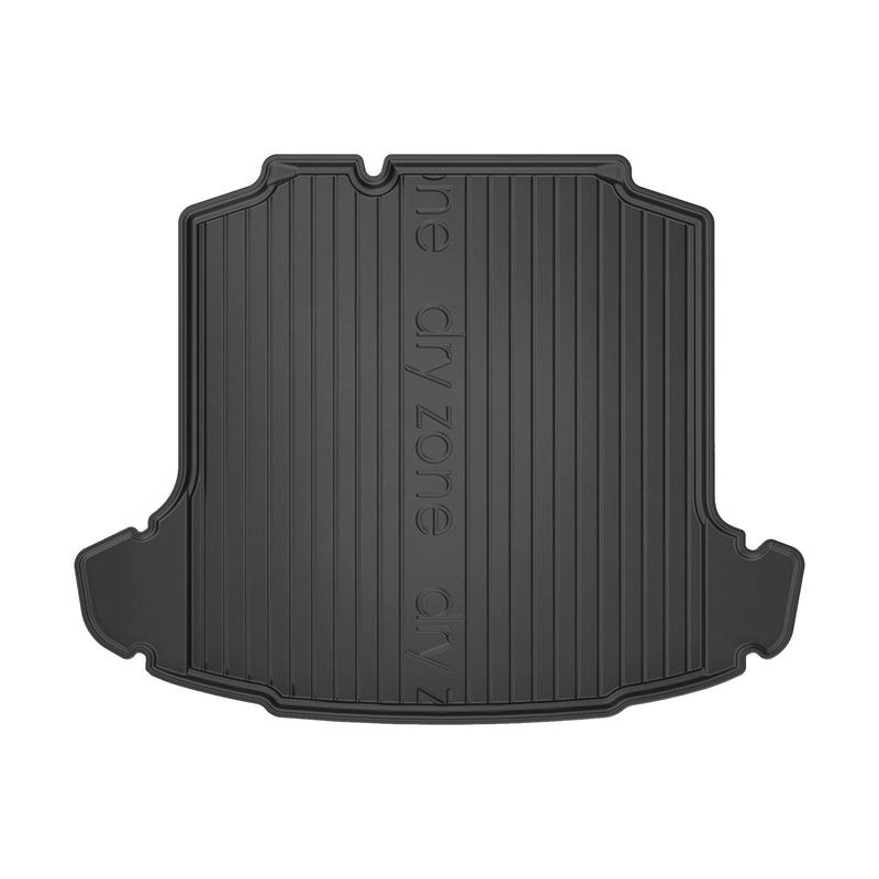 Tapis de coffre pour Skoda Rapid Liftback 2012-2019 avec niche latérale TPE Noir