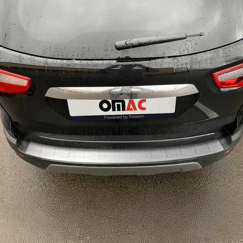 Protection Seuil de Pare-chocs Arriére Pour Ford Ecosport 2013-2017 Acier Brossé