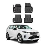 OMAC Tapis de sol en caoutchouc pour LR Discovery Sport 2014-2025 Noir Premium