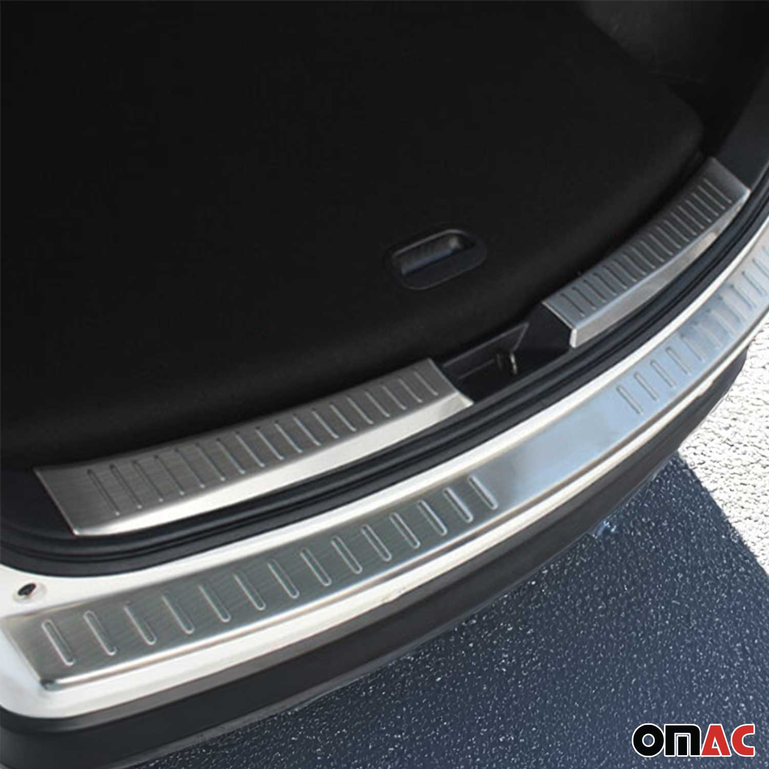 OMAC Protection de Pare-Chocs pour Mazda CX-5 I 2013-16 Inox finition brossée