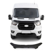 Deflecteurs d'air capot de voiture pour Ford Transit 2020-2026 Acrylique Noir