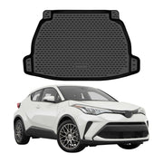OMAC Tapis de coffre pour Toyota C-HR I 2019-2023 Facelift caoutchouc TPE Noir