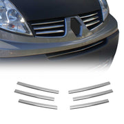 Moulure de Grille de Calandre pour Renault Trafic 2006-2014 Chromé 6Pcs