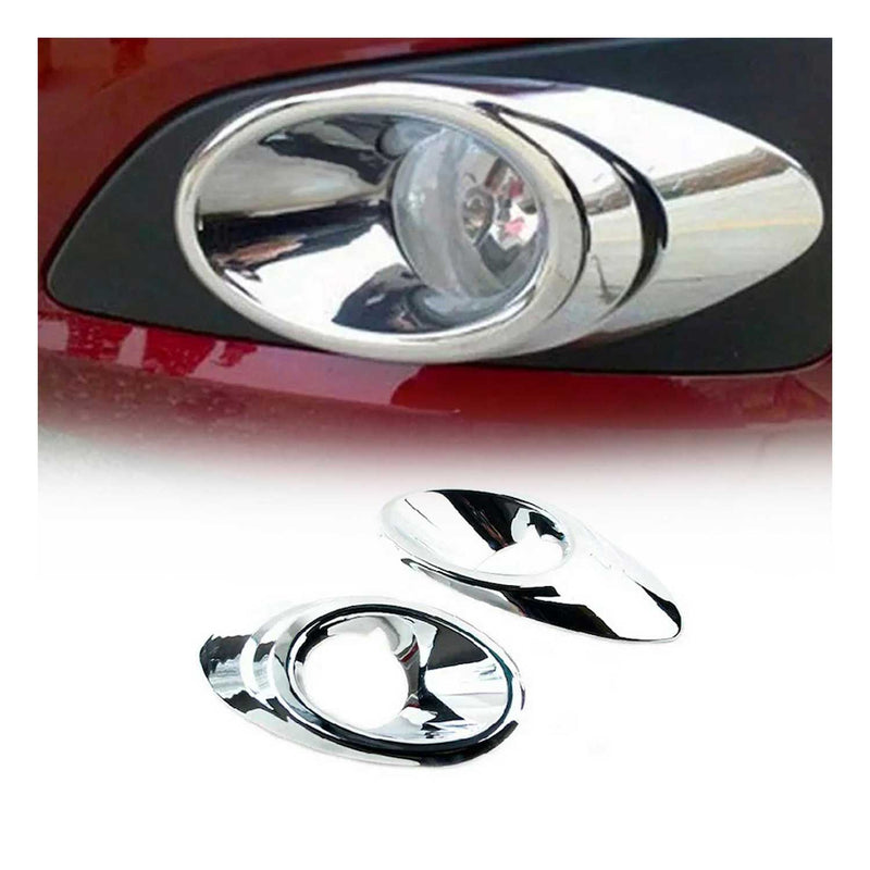 Cadre de phare antibrouillard pour Chevrolet Aveo 2011-2024 en ABS Chromé