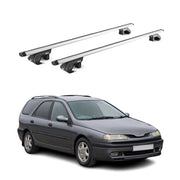 Barres de toit transversales pour Renault Laguna I II 1996-2007 Alu Gris 2x ABE