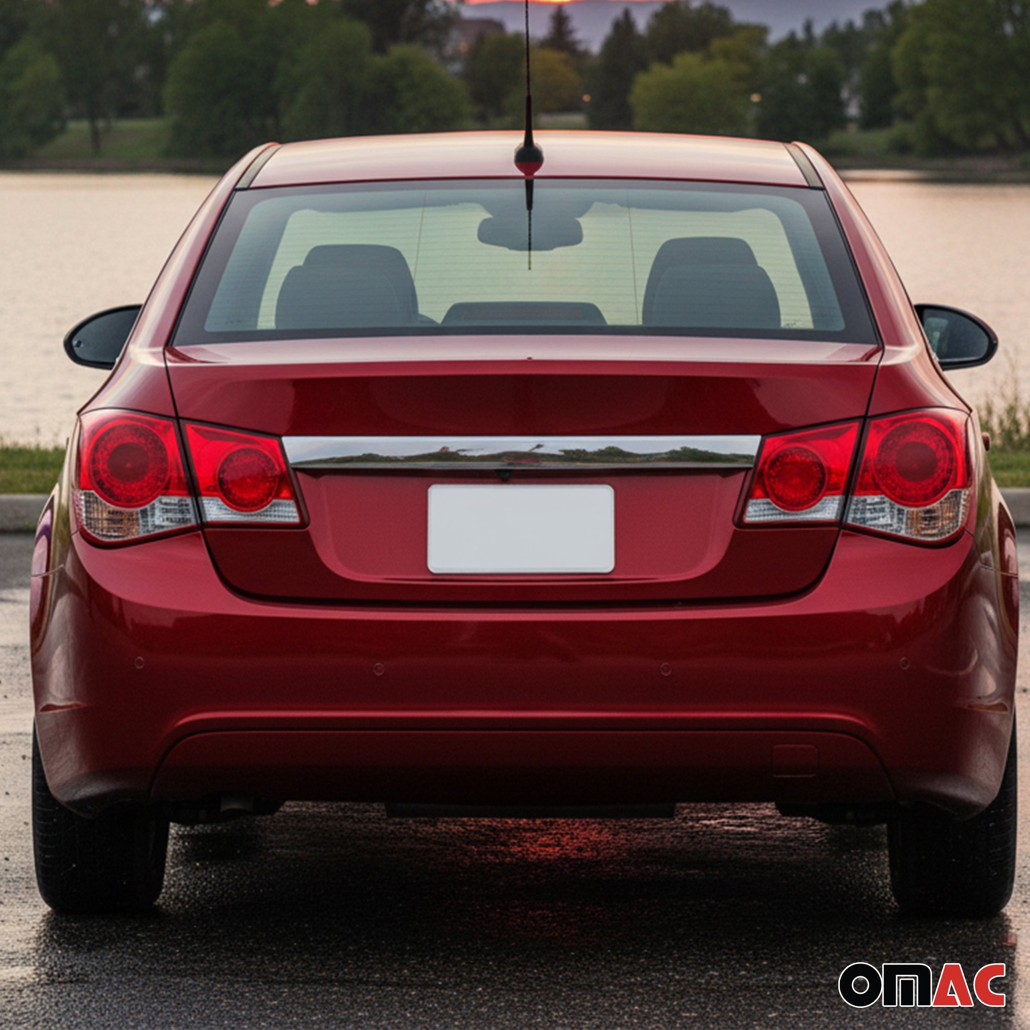 Garniture de Hayon Coffre pour Chevrolet Cruze 2009-2016 acier inox