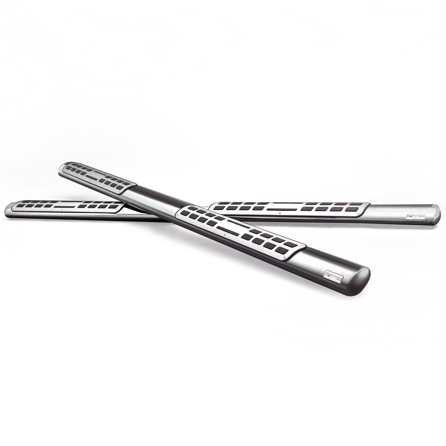Marchepieds Latéraux pour Peugeot Rifter 2018-2026 Acier Inoxydable Argent