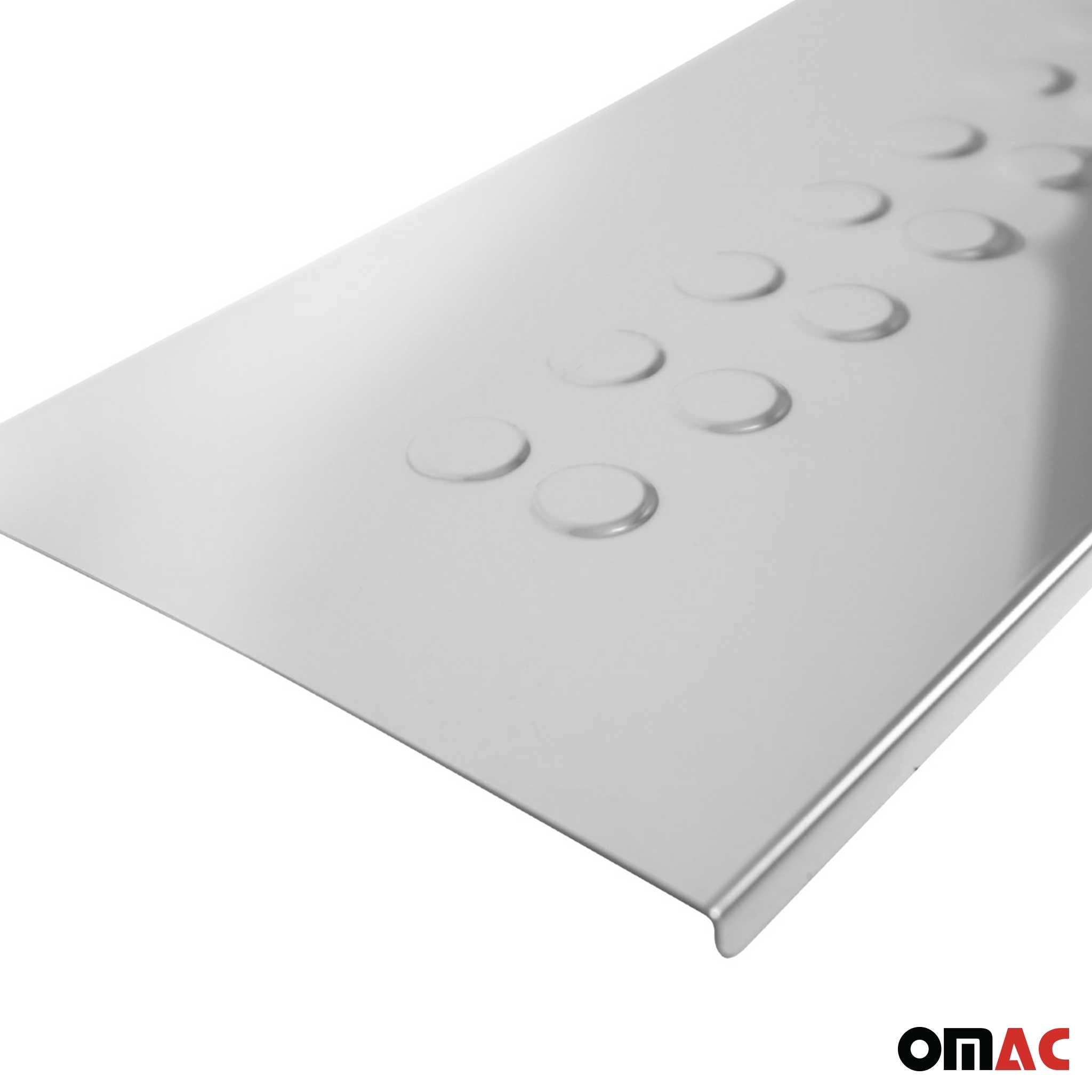 Couverture de Seuil de porte pour Citroen Jumper 2006-2026 acier inox chromé 2x