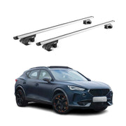 Barres de toit transversales pour Cupra Formentor 2020-2025 Alu Gris 2x ABE