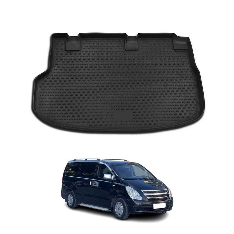 Tapis de Coffre pour Hyundai H-1 2008-2022 TPE Noir