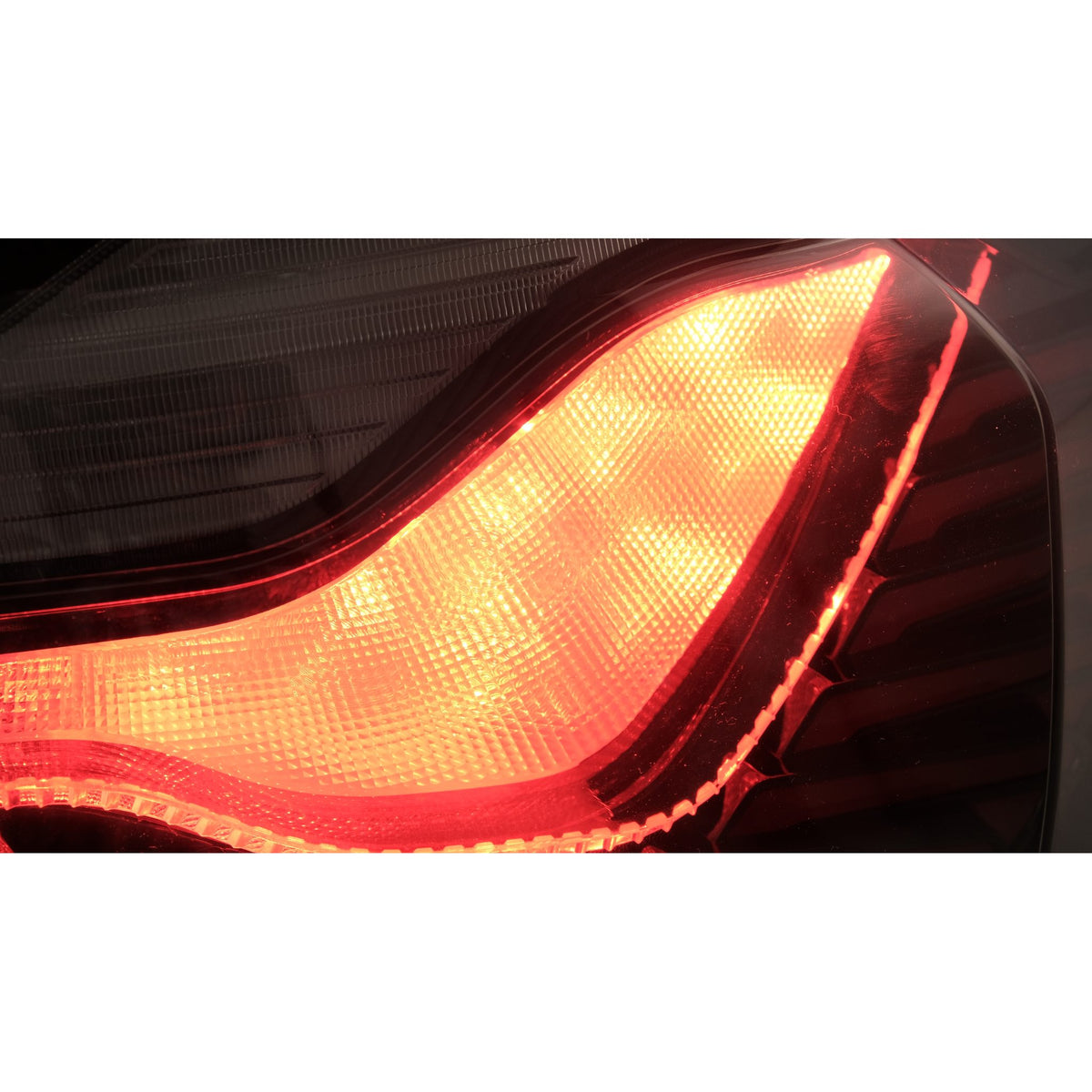 JOM OLED/LED Feux Arrière pour BMW F30 Berline 2011-2019 Rouge Foncé Fumé