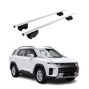 Barres de toit pour SsangYong Torres / KGM Torres 2022-2026 Acier Gris 2Pcs