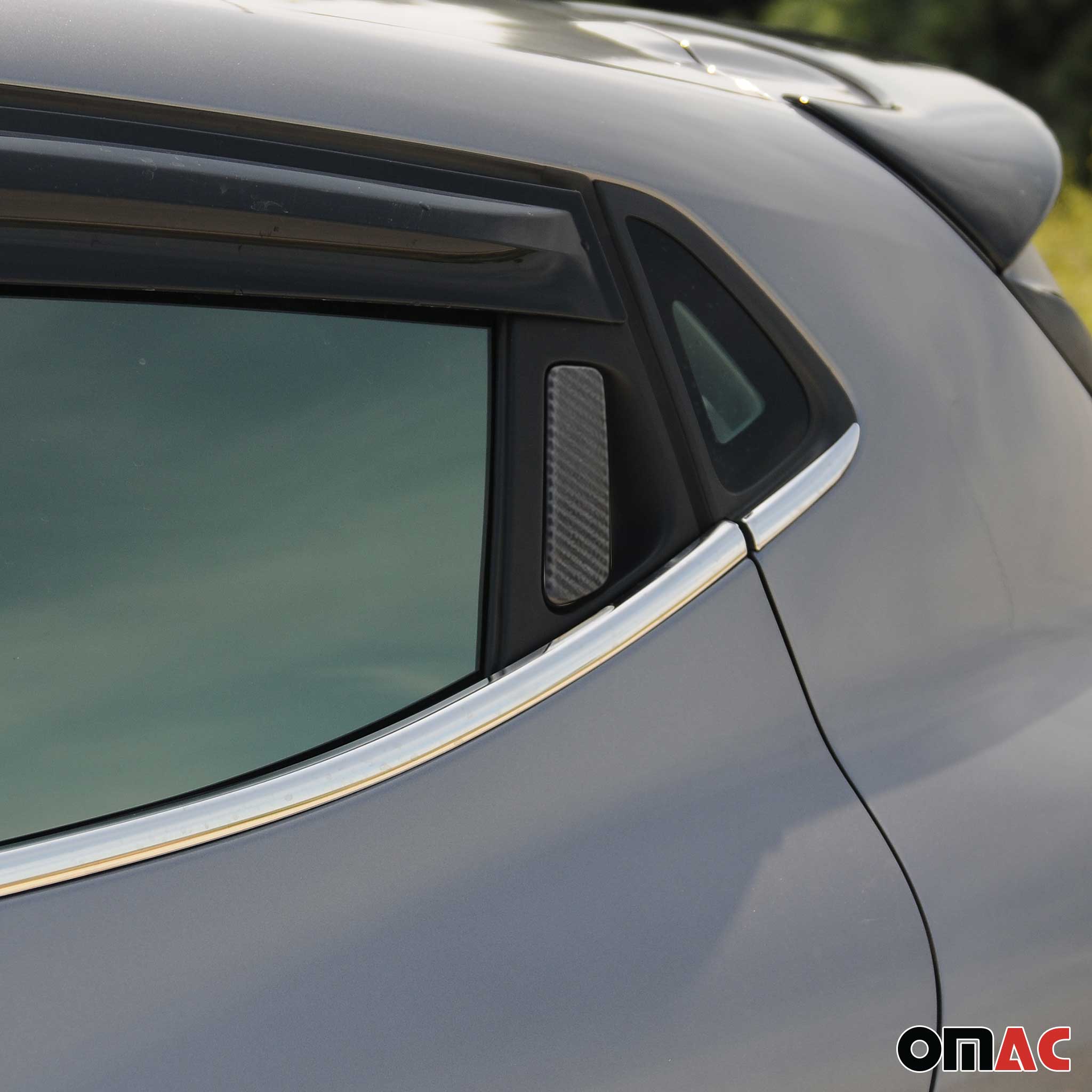 Couverture de poignée de porte pour Renault Clio 2012-2019 Carbone Noir 6Pcs
