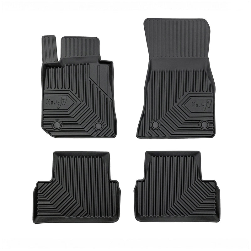 Tapis de Sol de Voiture pour BMW i4 G26 2021-2025 TPE Antidérapant Noir 4Pcs