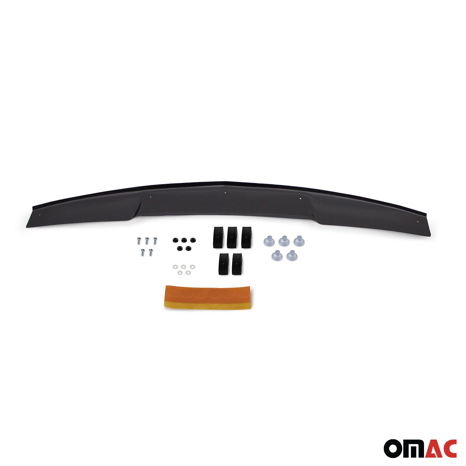 Deflecteurs d'air capot de voiture pour Mitsubishi L200 2005-2015 Acrylique Noir
